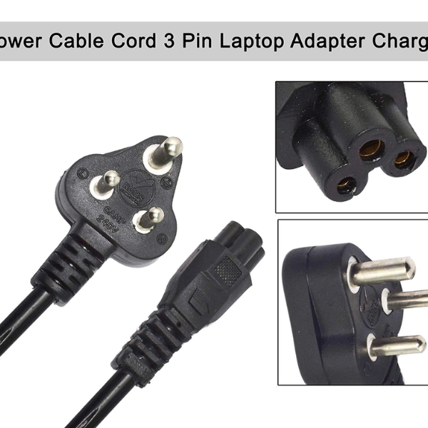 HP Blue Pin Laptop Charger 65W 19.5V 3.33A AC Adapter | 4.5mm × 3.0mm Smart Pin Power Supply for HP Pavilion, ProBook, EliteBook & Envy