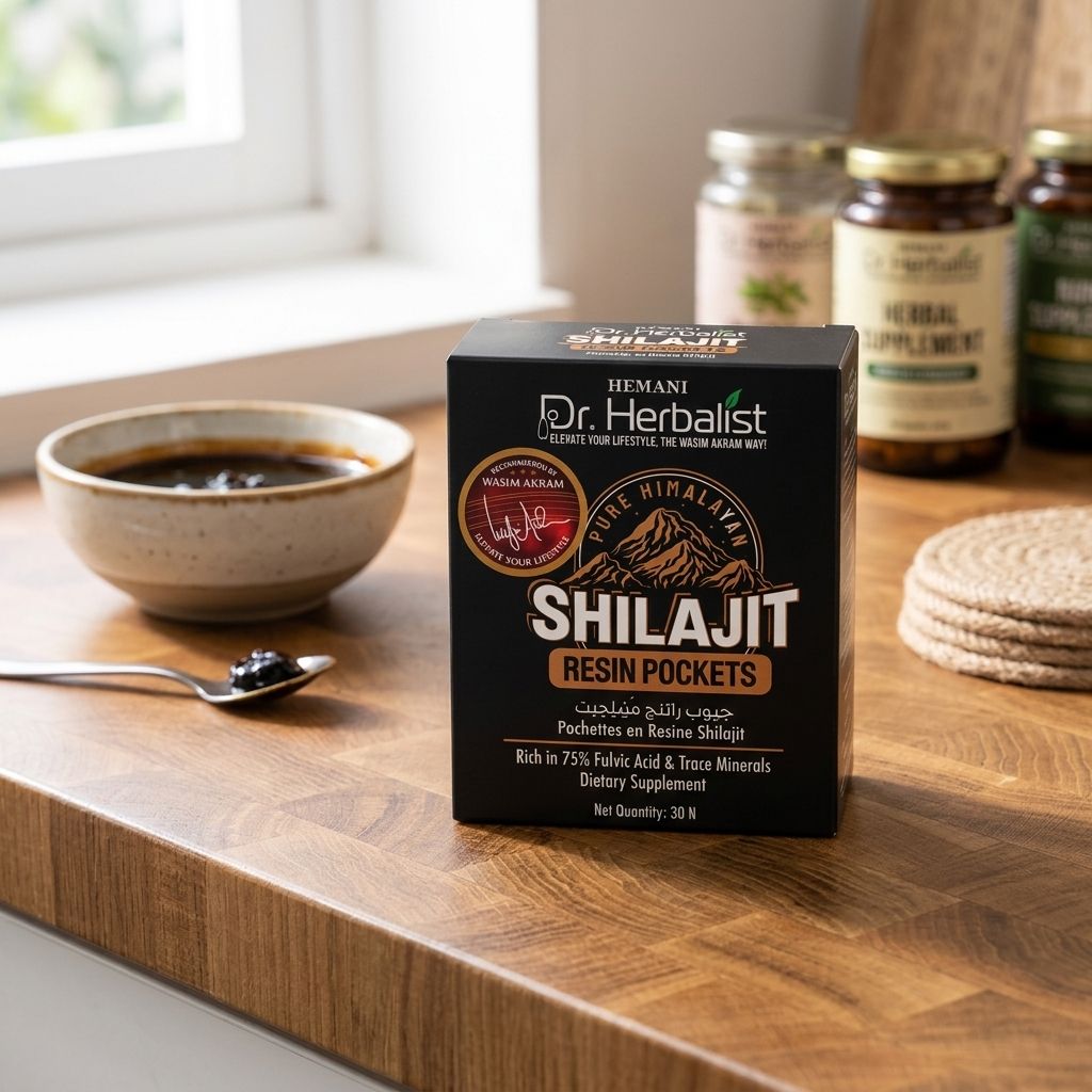 Dr. Herbalist Pure Himalayan Shilajit Resin Pockets Dietary Supplement 30 Pack