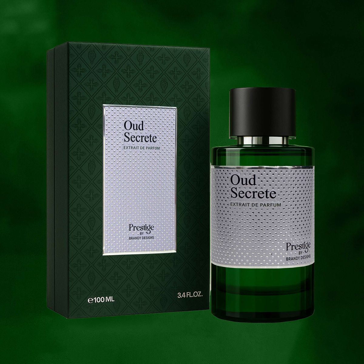 Prestige Oud Secrete Extrait de Parfum 100ml | Luxury Unisex Oud Woody Long Lasting Perfume
