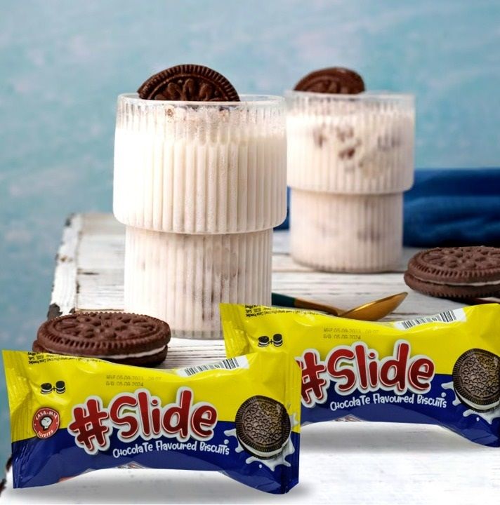 Casa Mia #Slide Chocolate Sandwich Cookies 48 x 30g Bulk Pack | Chocolate Cream Filled Biscuits