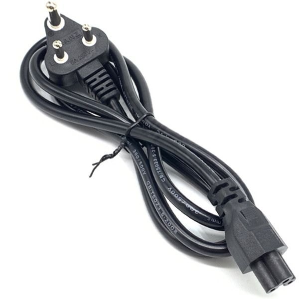 Laptop Power Supply Clover Cable 3 Pin Flower Power Cord 1.5 Meter AC Power Cable for Laptop Chargers