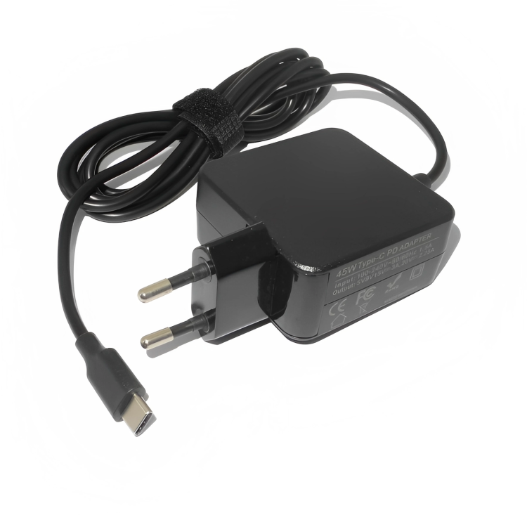 45W USB-C Laptop Charger | Universal Type-C PD Wall Charger 20V 2.25A for Lenovo ThinkPad, Apple MacBook Air & USB-C Laptops