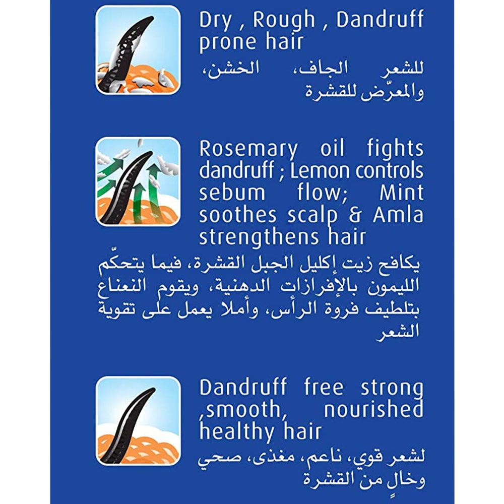Dabur Amla Anti-Dandruff Hair Oil 200ml | Nourishing Scalp Treatment for Dandruff Control & Strong Hair