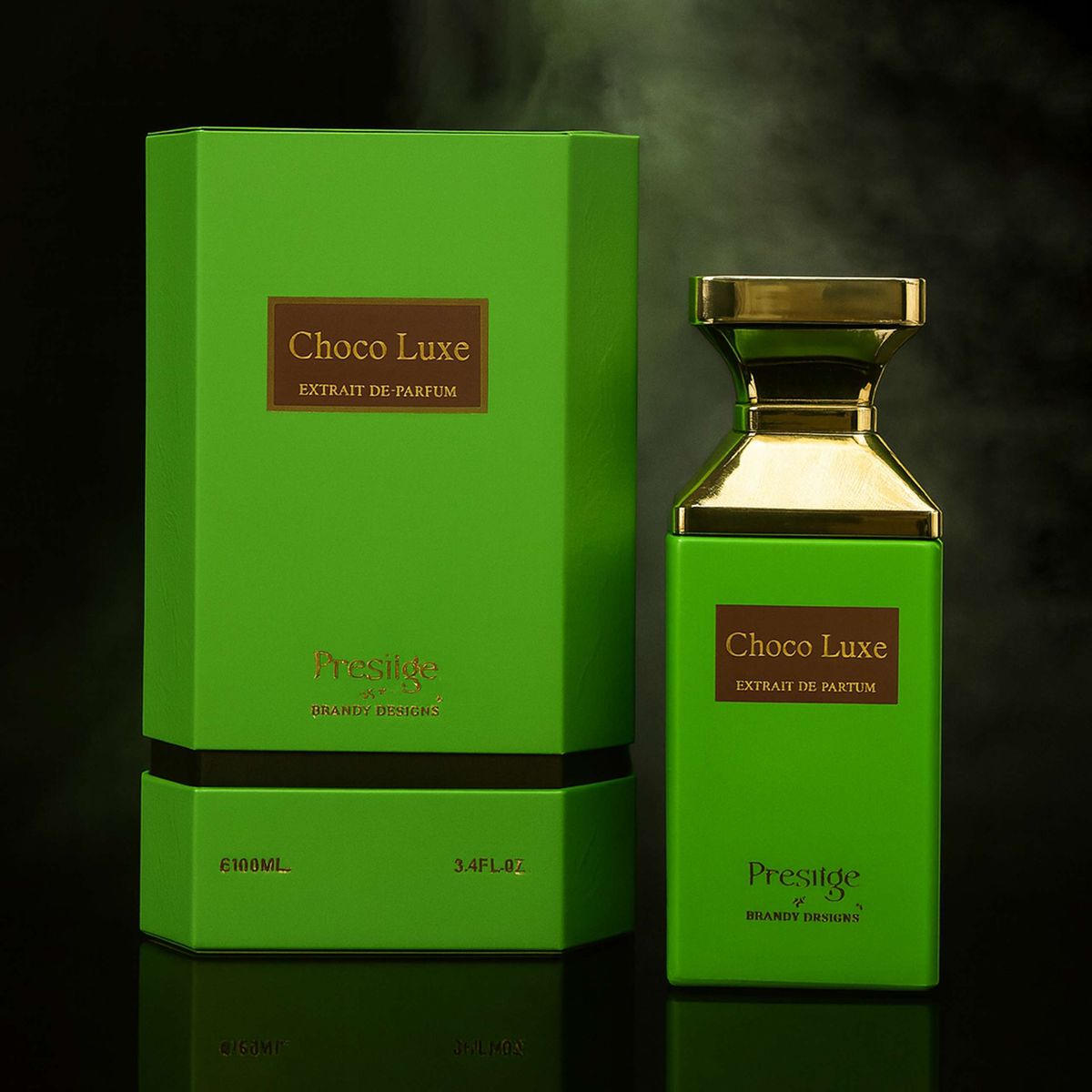 Prestige Choco Luxe Extrait de Parfum for Men 100ml | Luxury Gourmand Woody Long Lasting Perfume