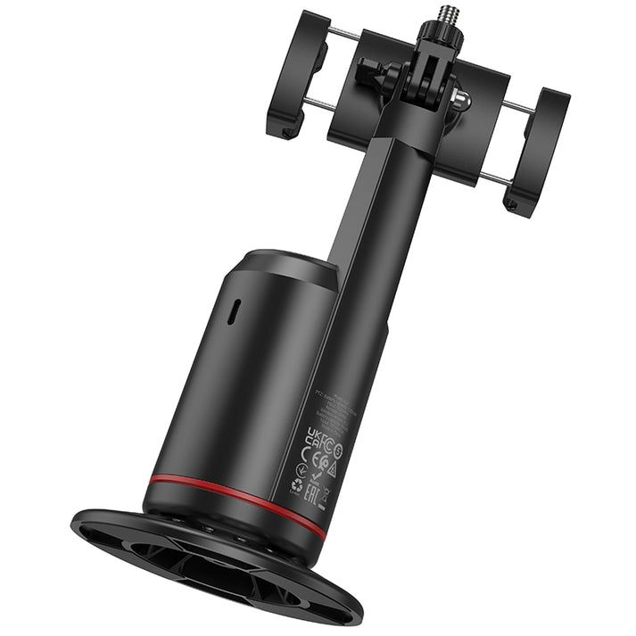 HOCO K23 Lotus Smart Auto Face Tracking Phone Holder | 360° Rotating Smartphone Stand with Bluetooth Remote