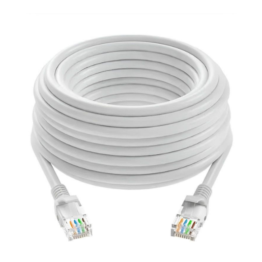 Cat6 Ethernet LAN Cable RJ45 White – High-Speed Network Cable