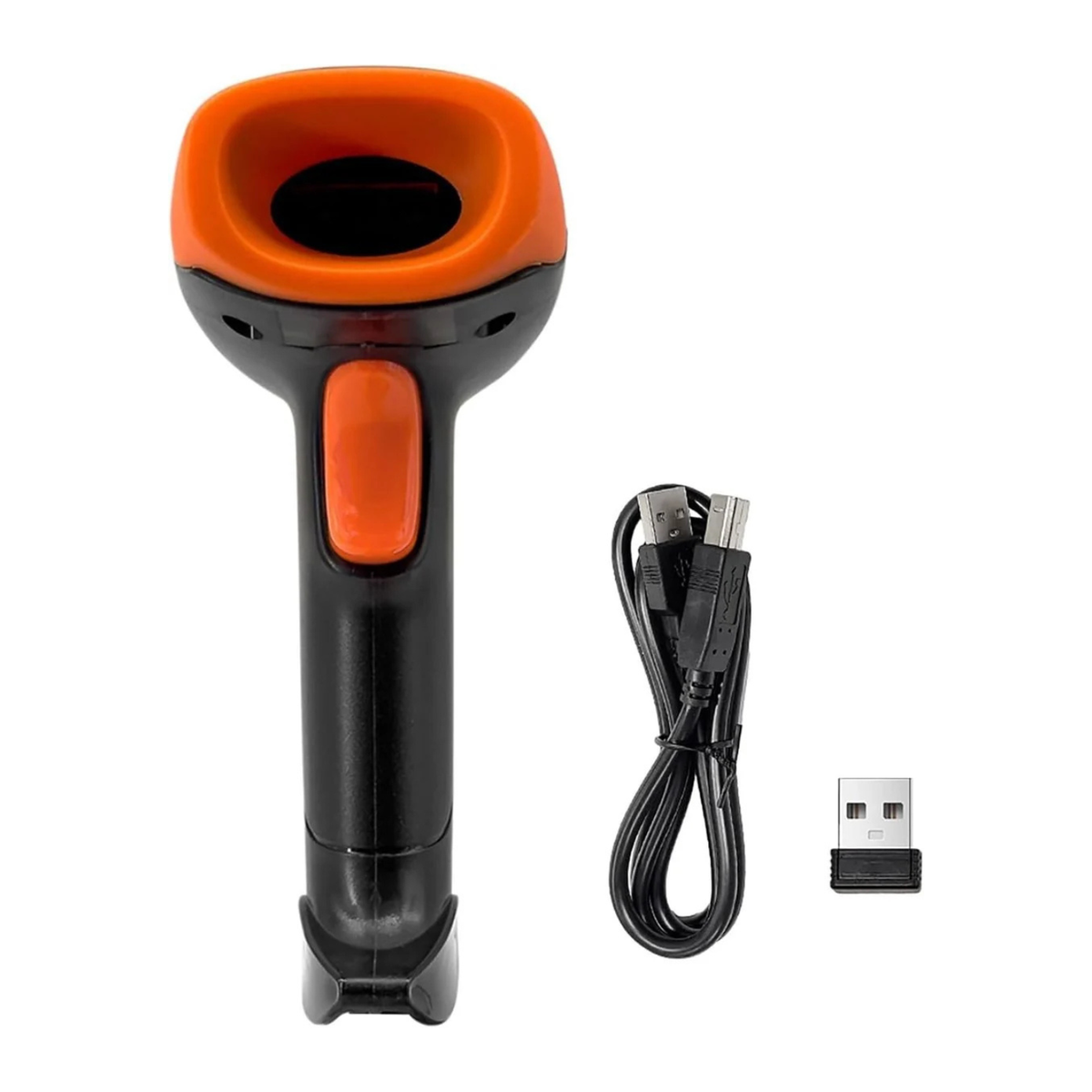 2-in-1 Wireless & USB 2D Barcode Scanner | QR Code Reader with High-Speed CMOS Scanning