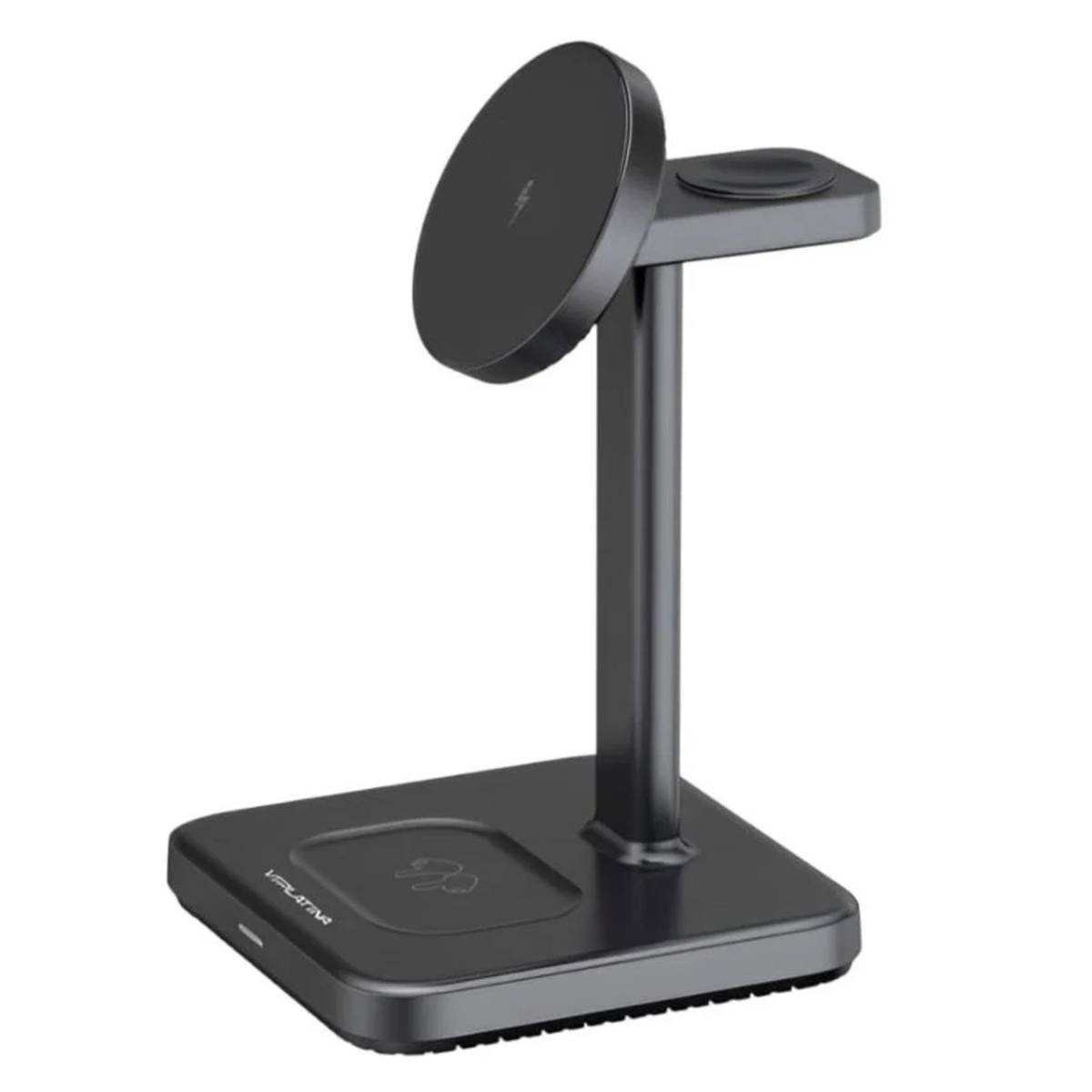 VIPLATINA VD10 3-in-1 15W Fast Wireless Charging Station | Qi Charger for Phone, Smartwatch & Earbuds