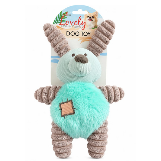 Plush Puppy Dog Toy – Soft Textured Chew & Play Toy