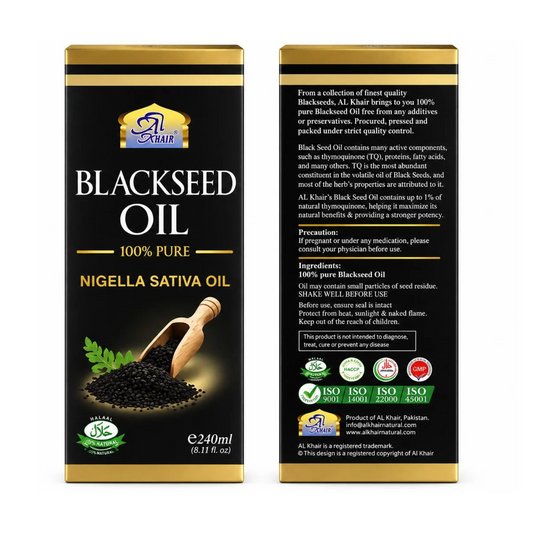 100% Pure Black Seed Oil Nigella Sativa Oil Natural Herbal Oil 240ml