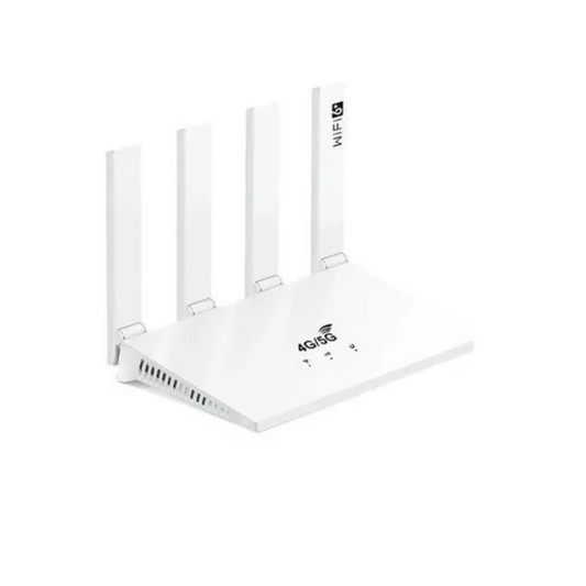 WiFi 6+ 4G/5G LTE Router with SIM Card Slot & Type-C – CPF906 White