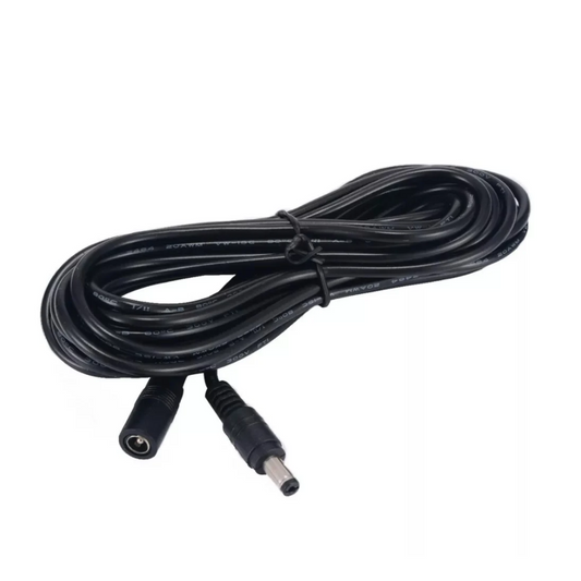 5m DC Power Extension Cable Male to Female for CCTV LED Devices