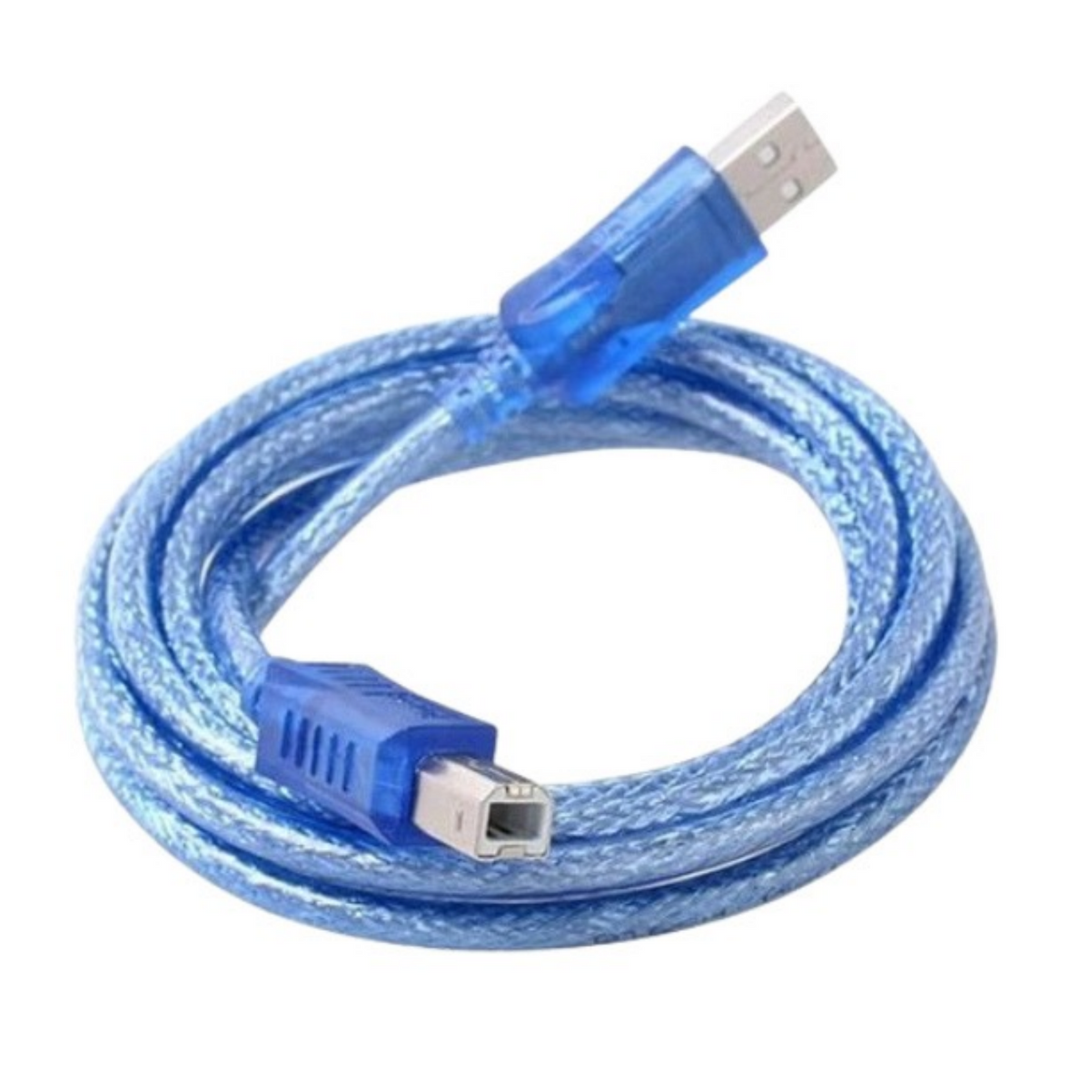 1.5m USB 2.0 Printer Cable Type-A to Type-B Male