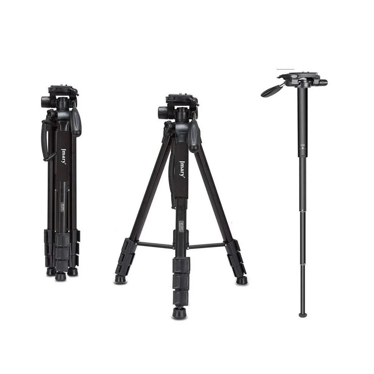 Professional Camera Tripod and Monopod Stand with Adjustable Legs