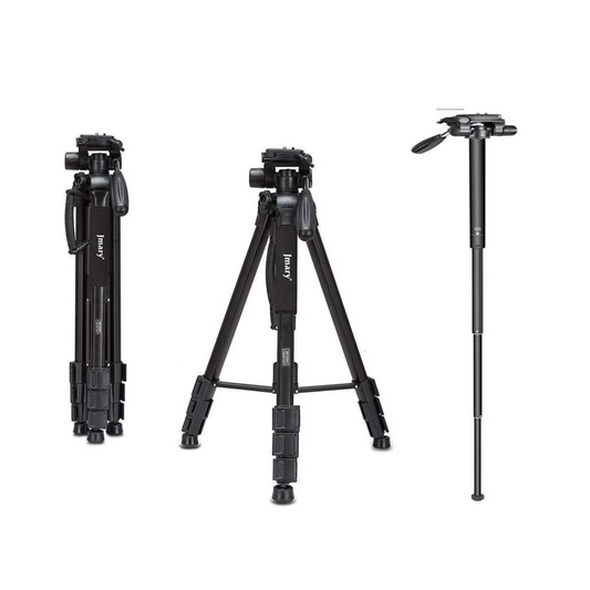 Professional Camera Tripod and Monopod Stand with Adjustable Legs