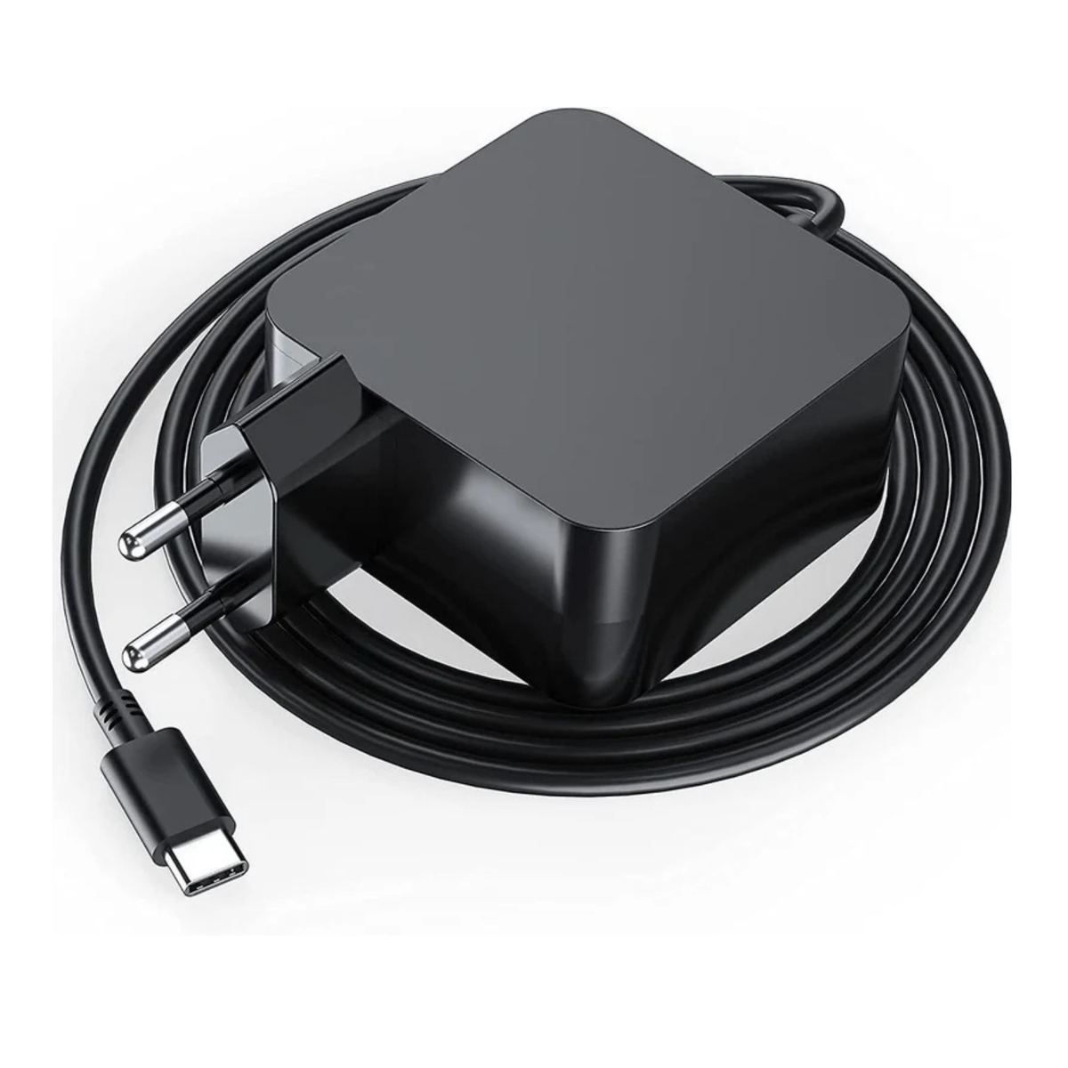 Universal 65W USB-C Laptop Charger | Type-C PD Fast Charging Power Adapter Compatible with Lenovo, Acer, ASUS, Dell, HP, Microsoft Surface & MacBook Air