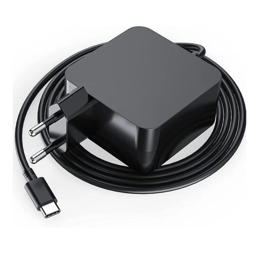 Universal 65W USB-C Laptop Charger | Type-C PD Fast Charging Power Adapter Compatible with Lenovo, Acer, ASUS, Dell, HP, Microsoft Surface & MacBook Air