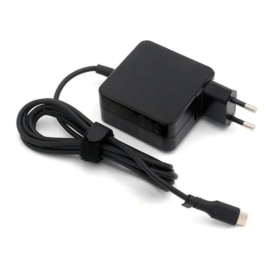 45W USB-C Laptop Charger | Fast Type-C PD Power Adapter for Laptops, Notebooks, Tablets & Smartphones – Black