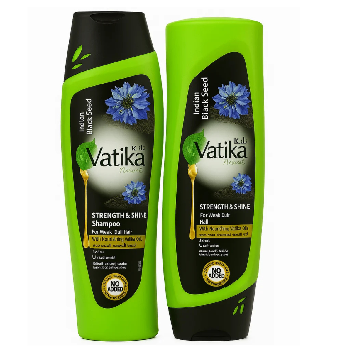 Vatika Black Seed Strength & Shine Shampoo & Conditioner 400ml Set