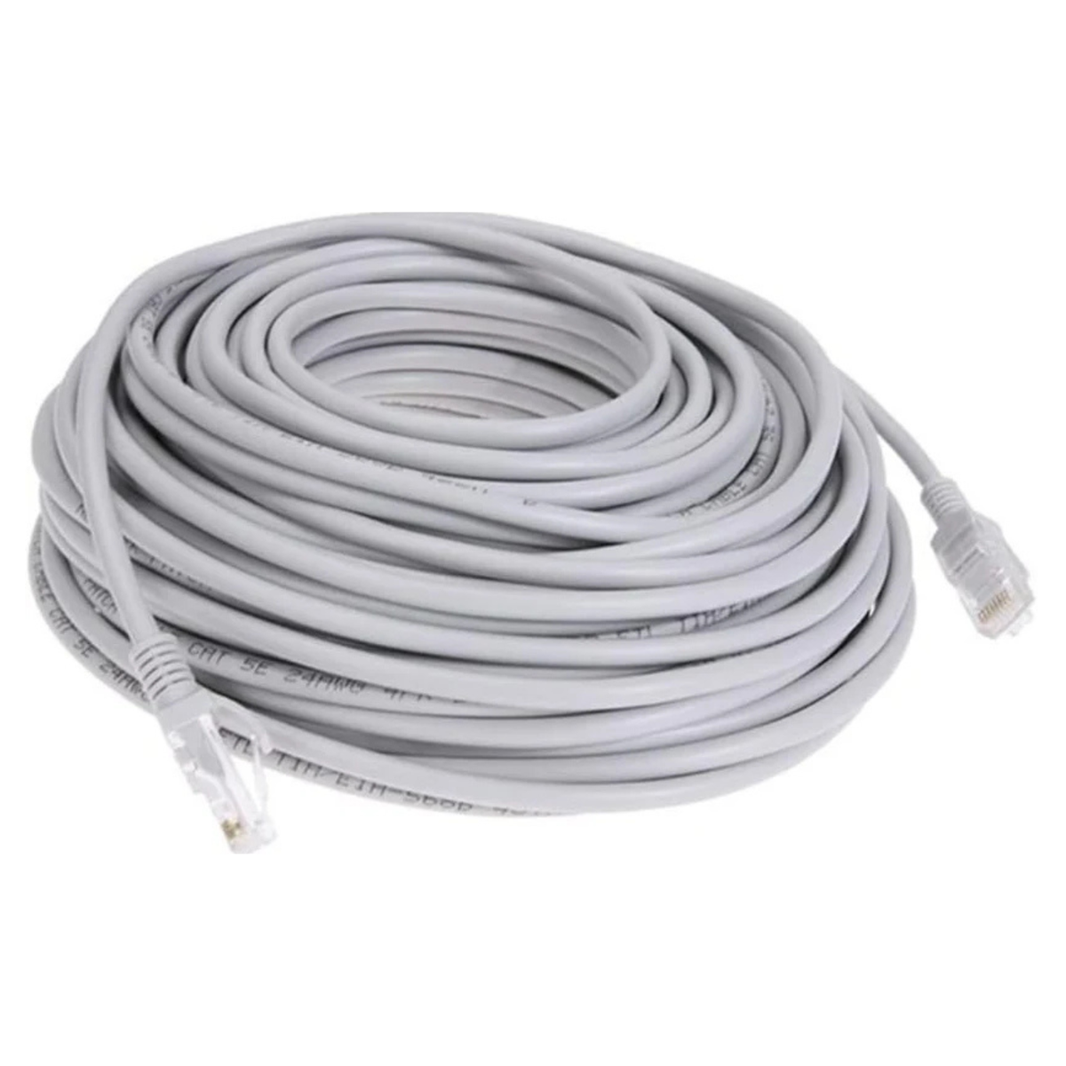 Premium CAT6 Ethernet Cable 30M – High-Speed Network Patch Cord with RJ45 Connectors – Grey