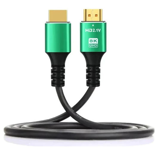 HD2.1V Premium 8K Ultra HDMI Cable 1.5M | HDMI 2.1 48Gbps High Speed Cable | 8K@60Hz, 4K@120Hz, HDR, ARC, 7680×4320 Ultra HD