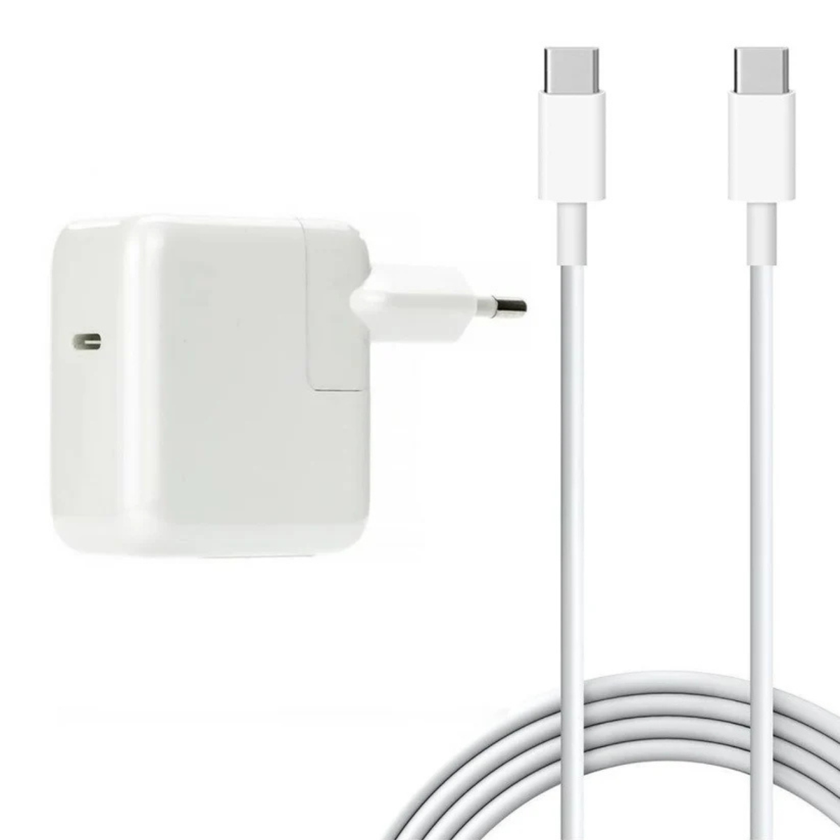87W USB-C Fast Charger for MacBook Pro & MacBook Air with 2M USB-C Charging Cable | PD Laptop Power Adapter
