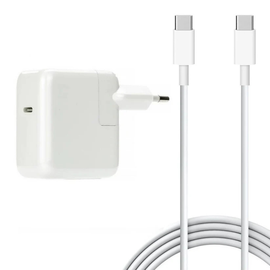 87W USB-C Fast Charger for MacBook Pro & MacBook Air with 2M USB-C Charging Cable | PD Laptop Power Adapter