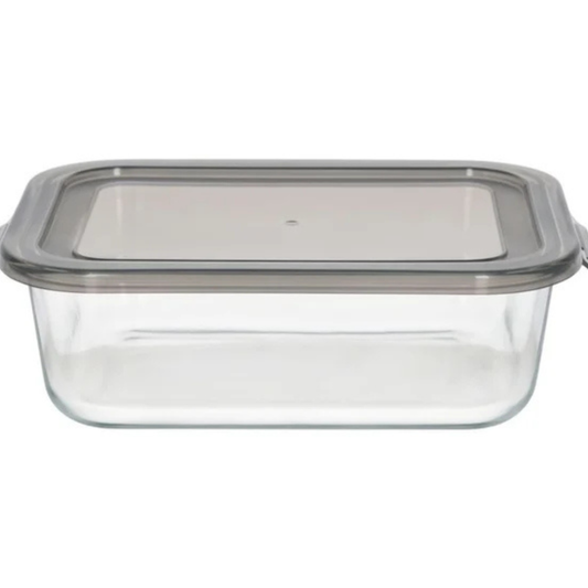 1480ml Borosilicate Glass Food Storage Container with Airtight & Leakproof Lid | BPA-Free Meal Prep Lunch Box