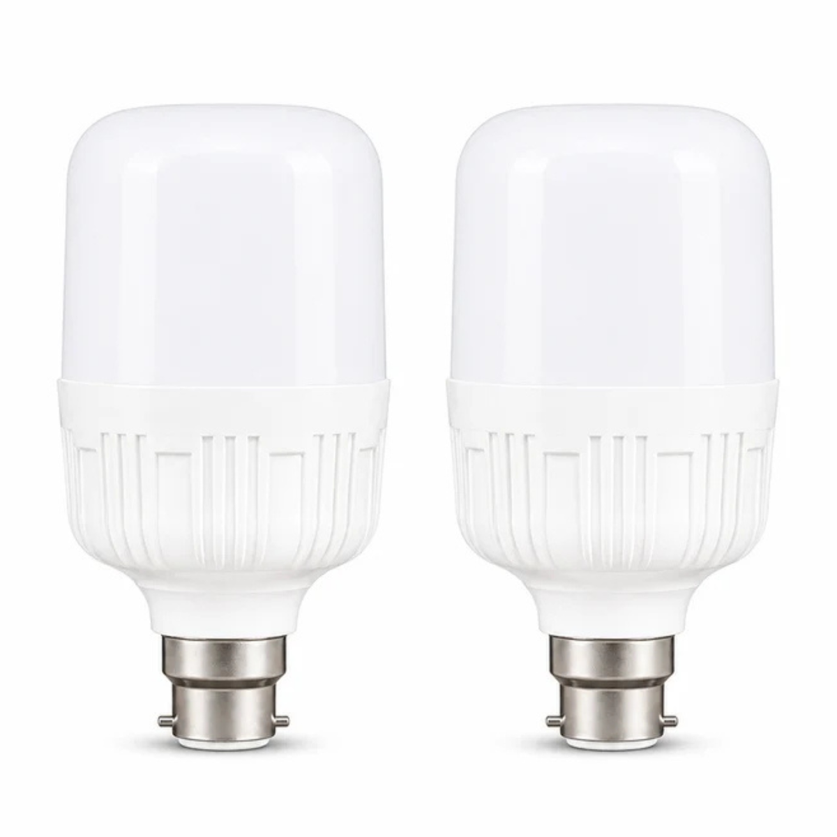 FineBlue 40W LED B22 Cool White Light Bulbs – Energy Saving Bright LED Lamp | Bayonet Cap | 2 Pack