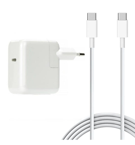 87W USB-C Fast Charger for MacBook Pro & MacBook Air with 2M USB-C Charging Cable | PD Laptop Power Adapter