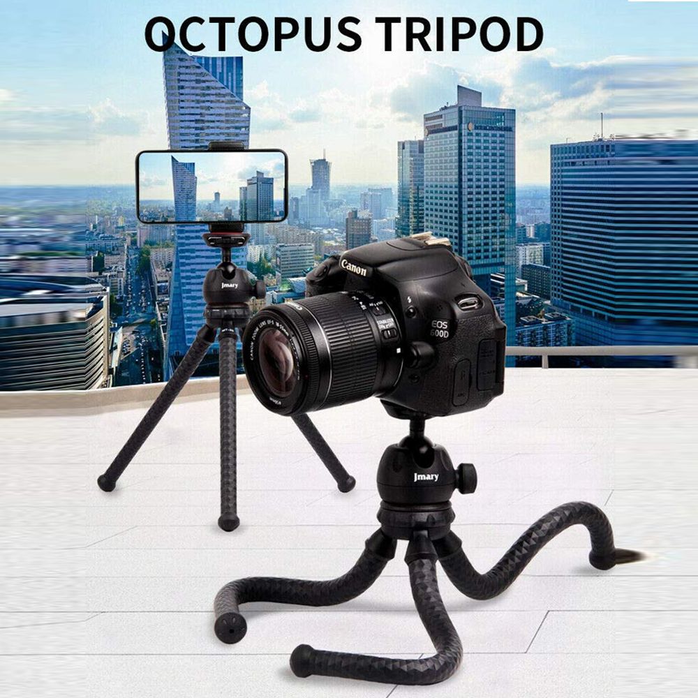 JMARY Mini Flexible Tripod Stand for Mobile Phones & Cameras