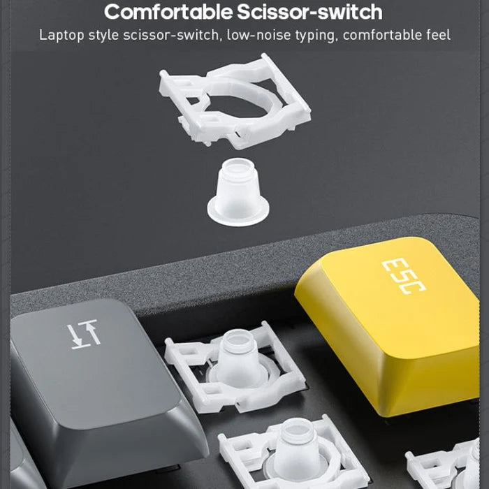 iMICE AN-800 Dual-Mode Wireless Rechargeable Keyboard