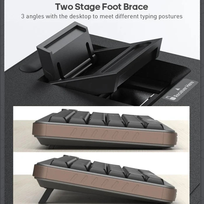 iMICE AN-800 Dual-Mode Wireless Rechargeable Keyboard