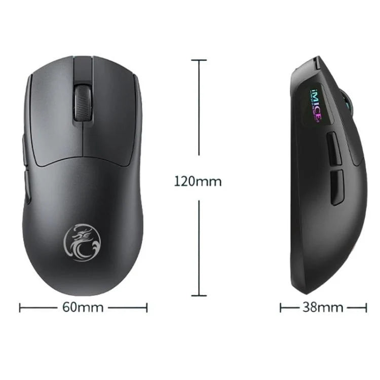 iMICE G900 Tri-Mode Wireless Gaming Mouse, 12800 DPI, Rechargeable