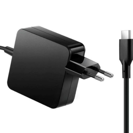 Universal 65W USB-C Laptop Charger | Type-C PD Fast Charging Power Adapter Compatible with HP, Dell, Lenovo, ASUS, Acer, Huawei, MacBook & More