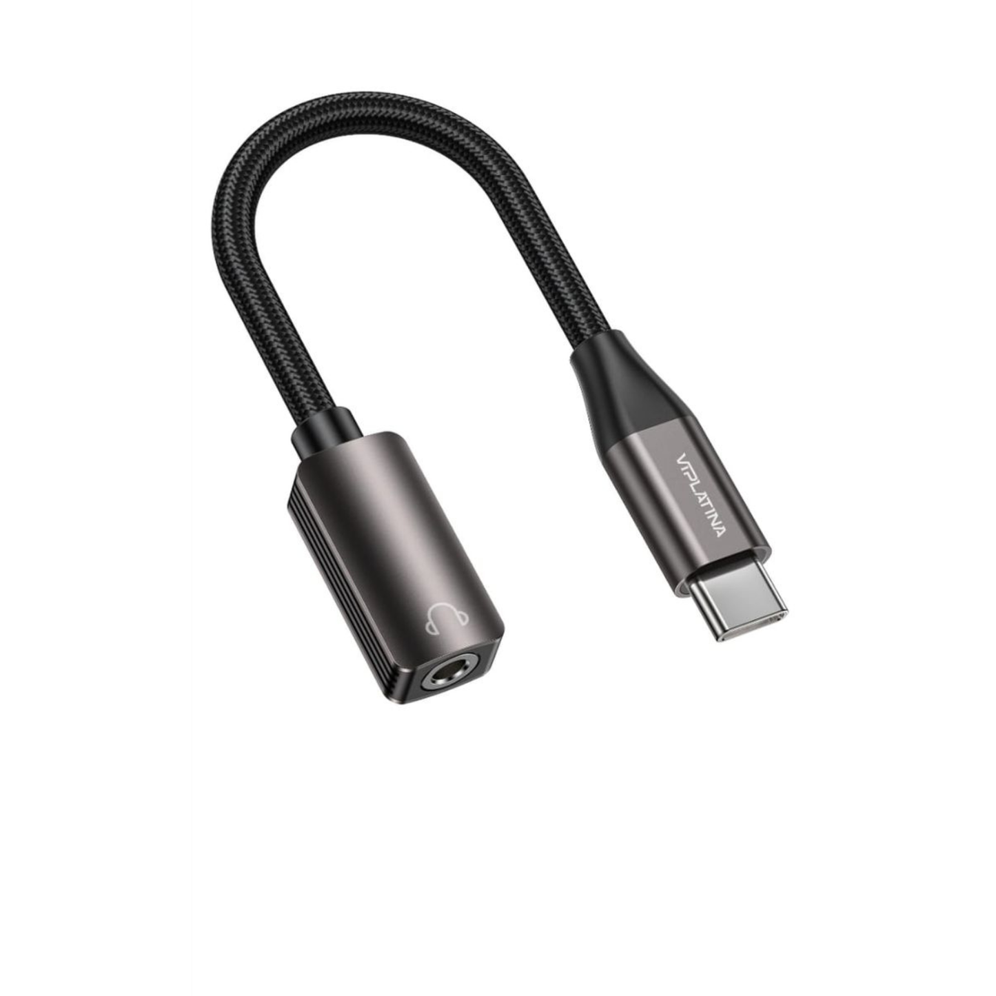 VIPLATINA VX13 USB Type-C to 3.5mm Female Audio Adapter | USB-C to AUX Headphone Jack Converter with Hi-Fi Audio
