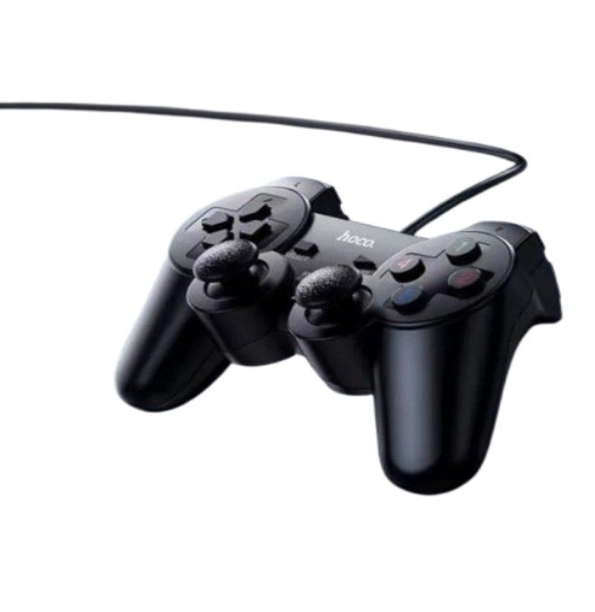 HOCO GA3 Wired USB Game Controller for PC – Dual Analogue Gamepad with Vibration