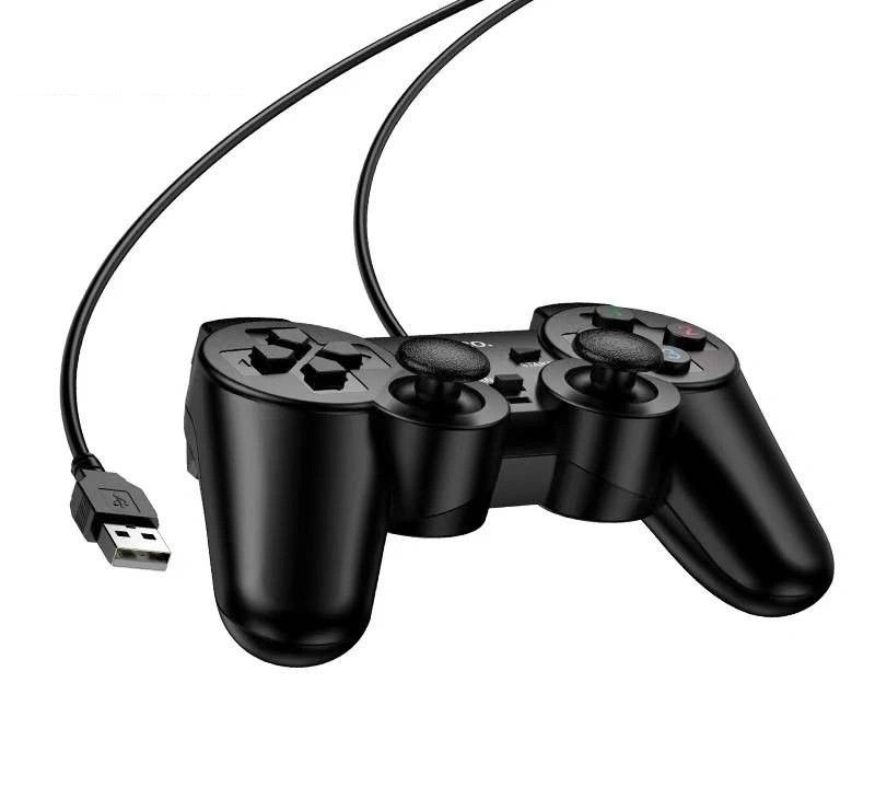 HOCO GA3 Wired USB Game Controller for PC – Dual Analogue Gamepad with Vibration