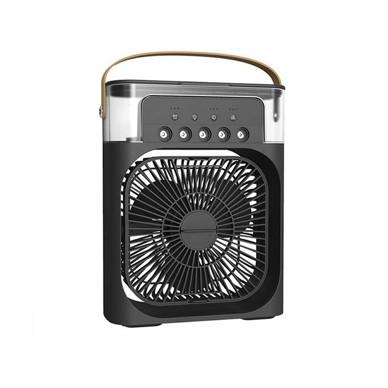 Mini Personal Air Cooler Fan with Portable Handle - Compact Desktop Cooling Fan