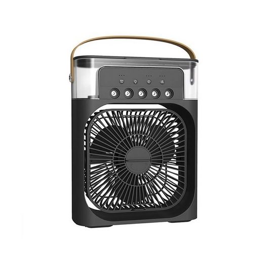 Mini Personal Air Cooler Fan with Portable Handle - Compact Desktop Cooling Fan
