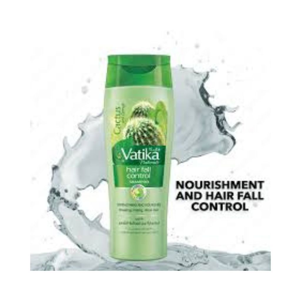 Vatika Cactus & Gergir Hair Fall Control Shampoo & Conditioner-400ml