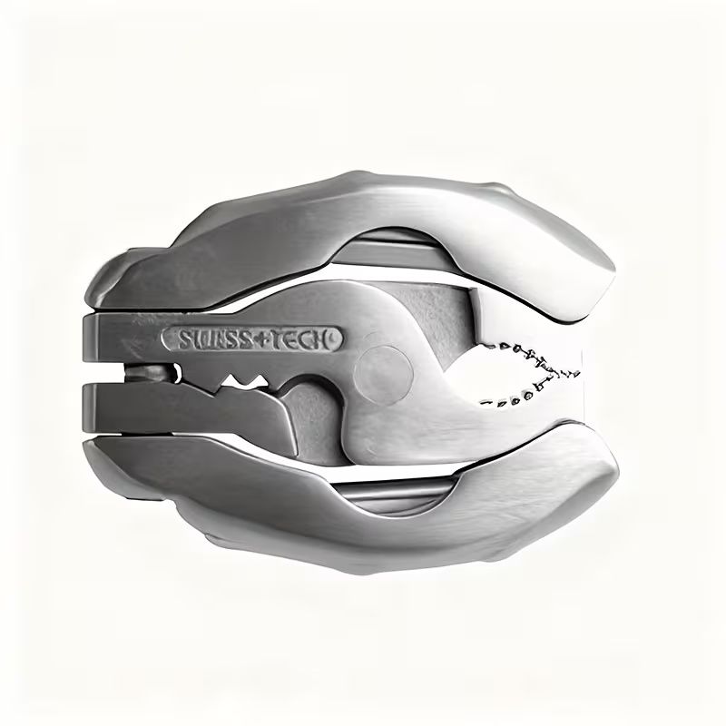 9-in-1 Stainless Steel Mini Multitool Keychain Pliers – Folding Pocket Tool