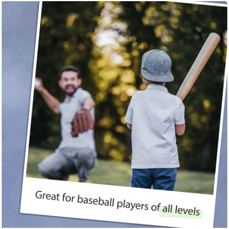 82cm Wooden Baseball Bat – Premium Solid Wood Training Bat for Baseball Practice, Fitness & Recreational Sports