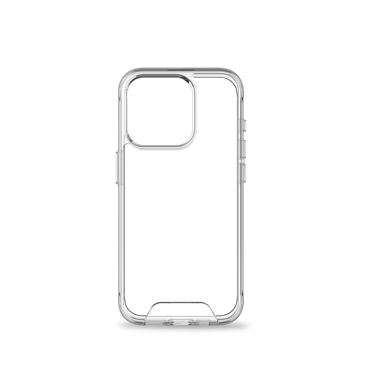 Crystal Clear Shockproof Case for iPhone 16 Pro | Anti-Scratch Transparent TPU Protective Cover with Air Cushion Corners