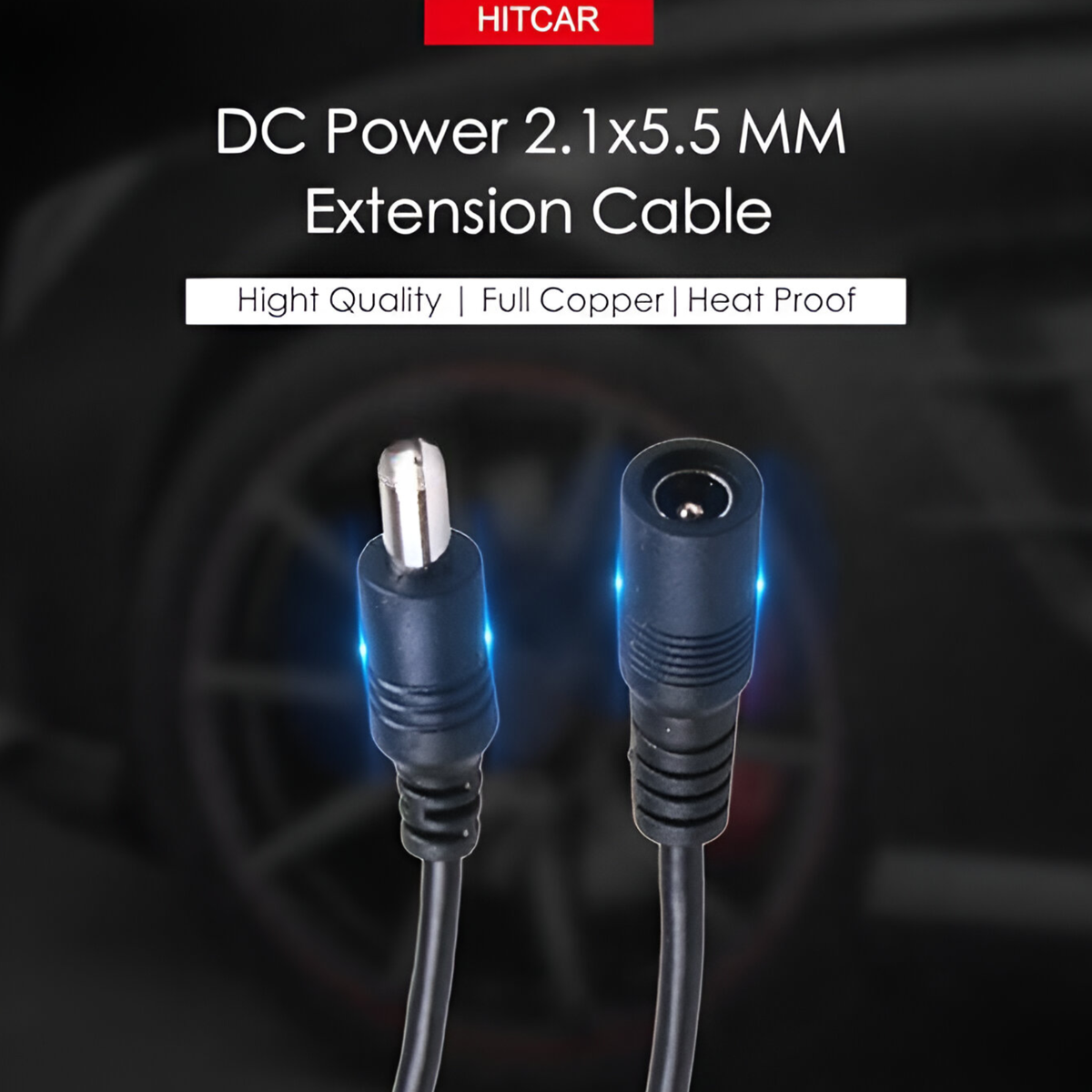 10m DC Power Extension Cable Male to Female for CCTV & LED Devices