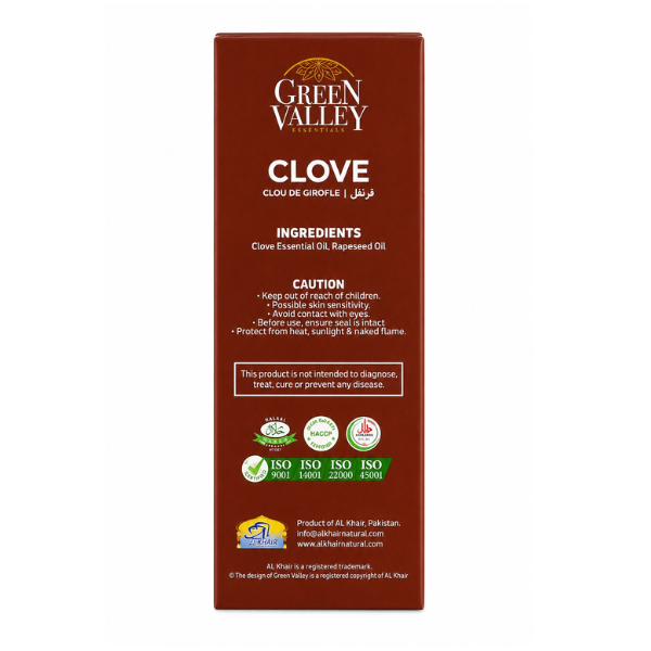 Green Valley Clove Drops 50ml | Herbal Clove Oil Drops for Daily Wellness