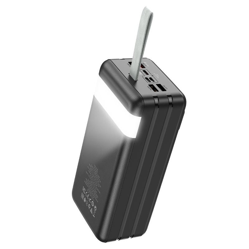 HOCO J86B 60000mAh 22.5W Fast Charging Power Bank with LED Display | 4 USB, USB-C & Lightning Input Portable Charger