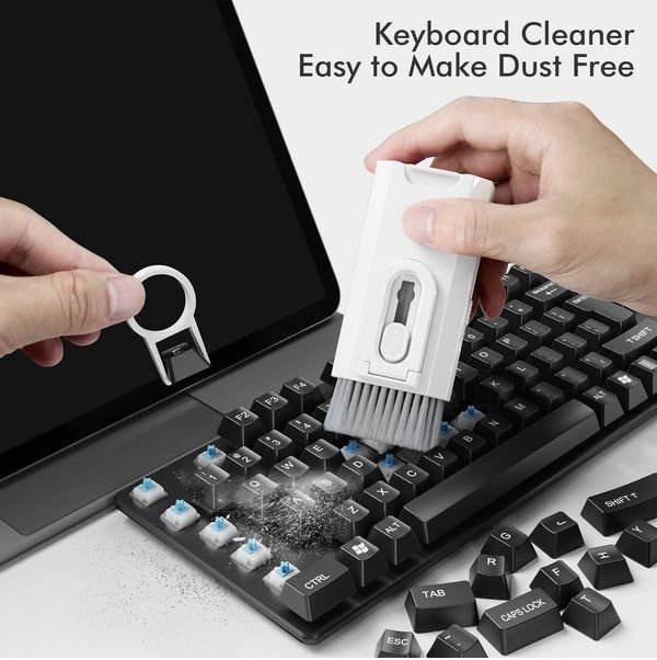 HOCO DI35 8-in-1 Multifunction Cleaning Kit for Phone, Earbuds, Keyboard, Laptop & Screen