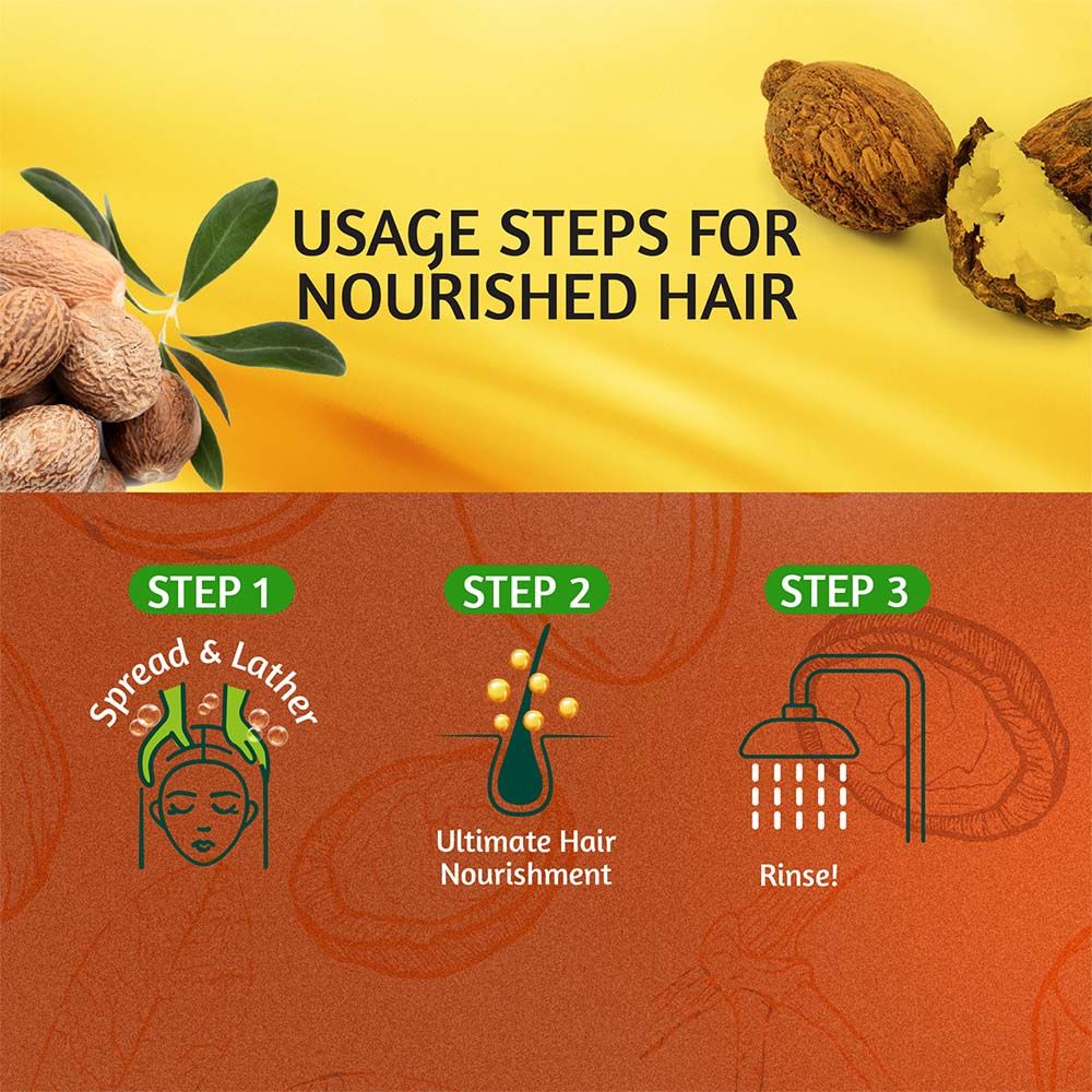 Vatika Naturals Shea Butter Nourishing Oil Shampoo 400ml | Hydrating Shampoo for Dry Hair