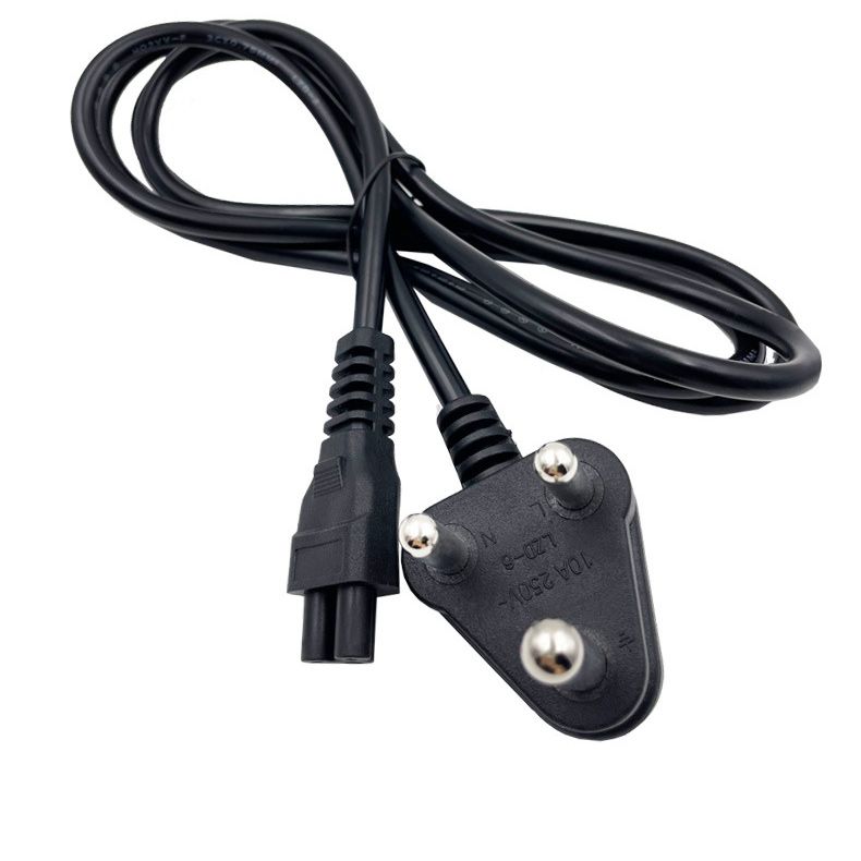 Laptop Power Supply Clover Cable 3 Pin Flower Power Cord 1.5 Meter AC Power Cable for Laptop Chargers
